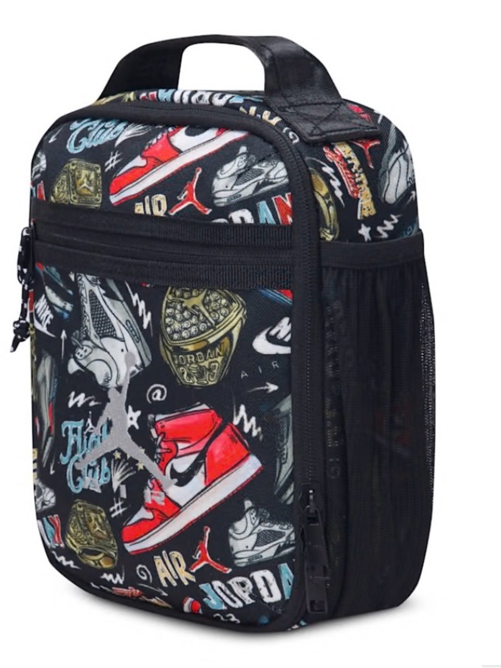 Jordan Air Raid Fuel Black Lunch Bag